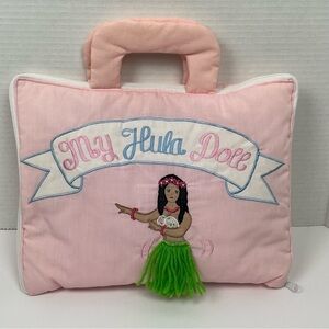 My Hula Doll pink zippered plush play set.